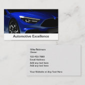 Automobieldiensten Moderne twee kant Visitekaartje (Voorkant / Achterkant)