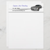 Automobielindustrie Briefhoofd (Voorkant / Achterkant)