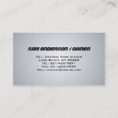 Automobielindustrie - Visitekaartjes (Achterkant)