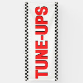 Automobielservice Winkelen grote tune-Ups Spandoek (Verticaal)