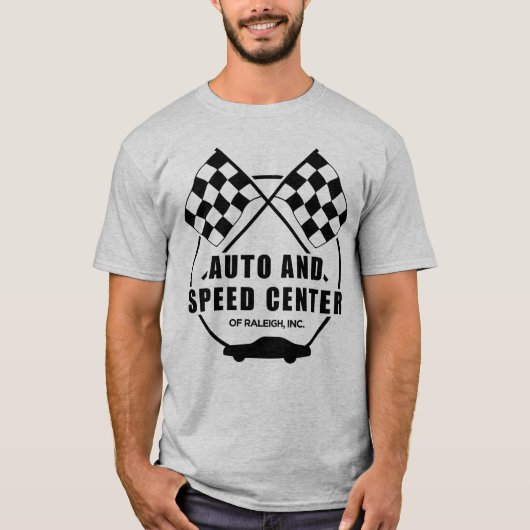 Automobile et T-shirt central de vitesse (Devant)