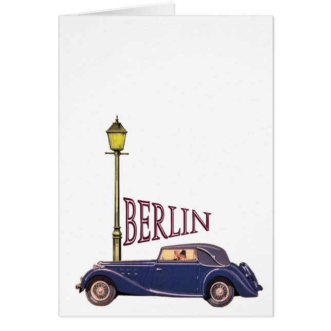 automobile vintage des années 1920 - Berlin (Devant)