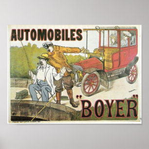  Automobiles Boyer en Poster