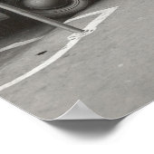 Automobiles in Omaha, 1938.  foto Poster (Hoek)