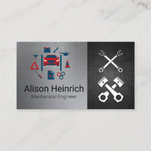 Automonteur Auto Diensten Visitekaartje