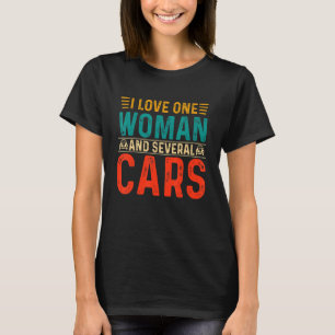Automonteur Auto Mannen Cool Autoliefhebber T-shirt