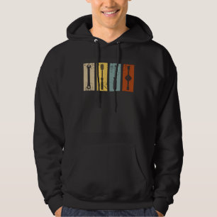 Automonteur typische gereedschappen retro vakman hoodie