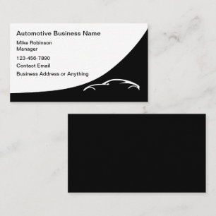 Automotive Business Services Carte de visite moder
