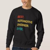 Automotive Engineer Retro Best Automotive Engineer Trui (Voorkant)