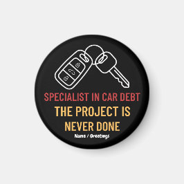Automotive Key Art The Project Is Never Done Magneet
