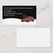 Automotive Repair And Roadside Assistance Visitekaartje (Voorkant / Achterkant)