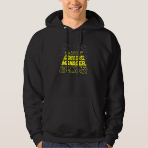 Automotive Service Manager Cool Galaxy Job Hoodie