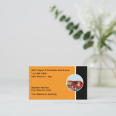 Automotive Services And Mobile Repair  Visitekaartje (Staand voorkant)