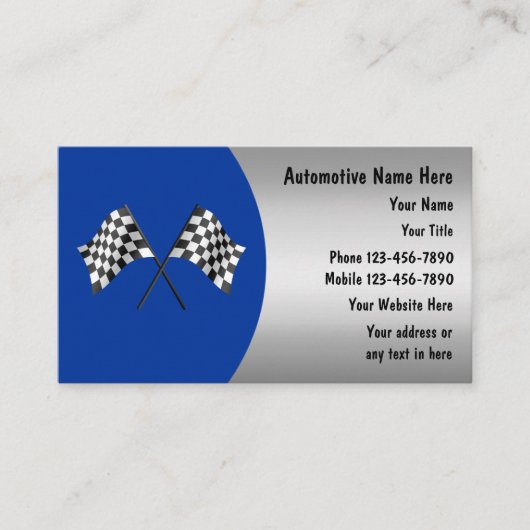 Automotive Visitekaartjes (Voorkant)