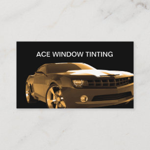Automotive Window Tinting Visitekaartje