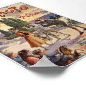 Automoto St. Etienne Poster vintage 1905 (Coin)