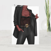 Autonomiser la carte d'anniversaire "fille chef" d (Dos)