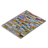 Autonummerbord notitieboek (Linkerzijde)