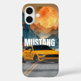 Autoontwerp | Vetgedrukte Automotive Art Phone Cas iPhone 16 Hoesje