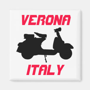 Autoped, Verona, Italië Magneet