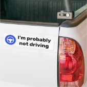 Autopilot bumper sticker 3 x 11 inch (Op Truck)