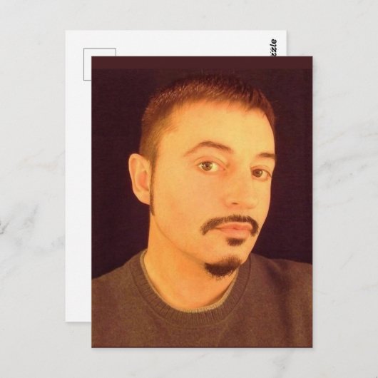 Autoportrait à mon âge de 53 ans 1/2 Carte postale (Devant / Derrière)