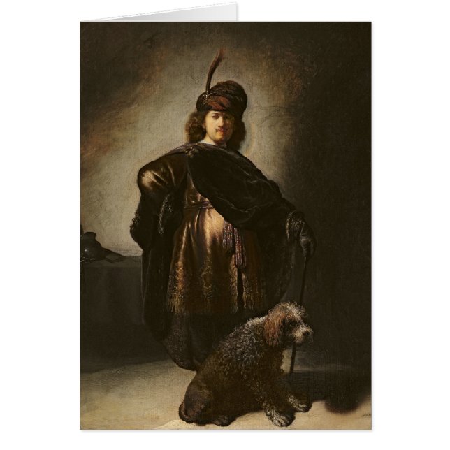 Autoportrait dans le costume oriental, 1631 (Devant)