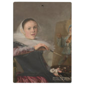 Autoportrait de Judith Leyster avec un porte-bloc (Dos)