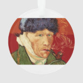 Autoportrait de Van Gogh avec l'oreille et le (dos)
