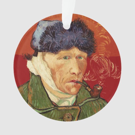 Autoportrait de Van Gogh avec l'oreille et le (devant)