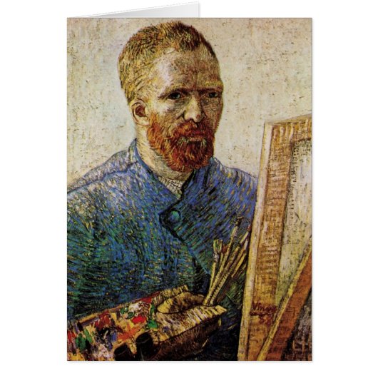 Autoportrait de Van Gogh devant son chevalet (Devant)