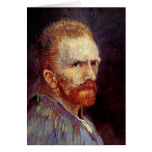 Autoportrait de Vincent van Gogh, Art Fin Vintage