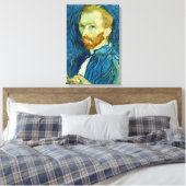 Autoportrait de Vincent van Gogh sur toile (Insitu(Chambre))