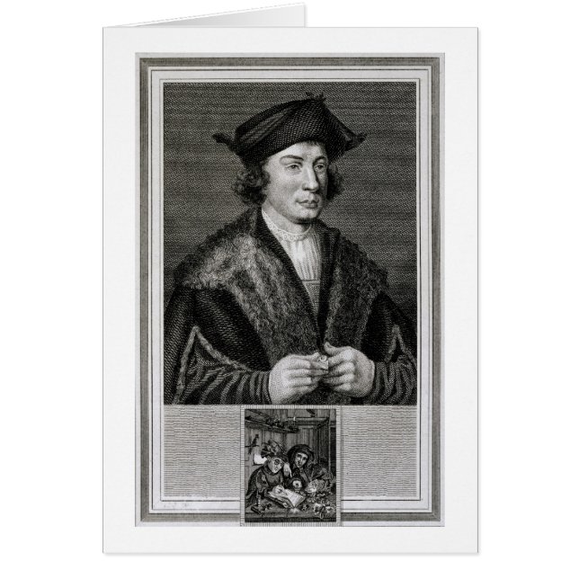 Autoportrait, gravé par J. Corner (gravure) (Devant)