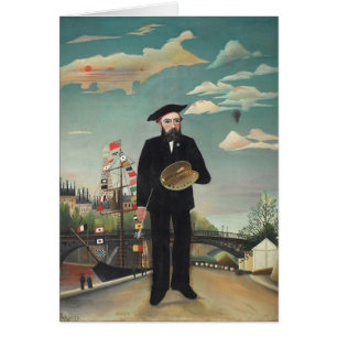 Autoportrait Paysage 1890, Henri Rousseau