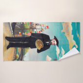 Autoportrait, Paysage, Rousseau (Serviette de bain)