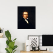 Autoportrait - Poster d'art de Chester Harding (Bureau à domicile)