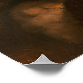 Autoportrait - Poster d'art de Rembrandt (Coin)