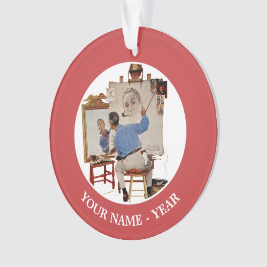 Autoportrait triple (devant)