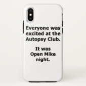 Autopsy Club Case-Mate iPhone Case (Achterkant)