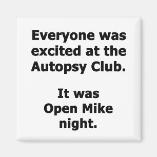 Autopsy Club Magneet