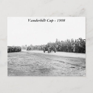 Autoras Vanderbilt Cup, begin jaren 1900 Briefkaart