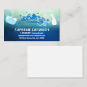 Autoreiniging | Zeepbellen Visitekaartje (Voorkant / Achterkant)