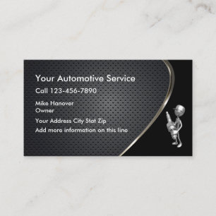 autoreparatiewerkplaats visitekaartje