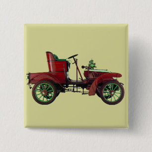 AUTORESTORATIE - AUTOMOTIEF VIERKANTE BUTTON 5,1 CM
