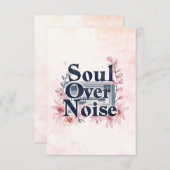 Autoriser la carte de papier à lettres de devis (Devant / Derrière)