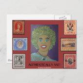 Autoriser la carte postale (Devant / Derrière)