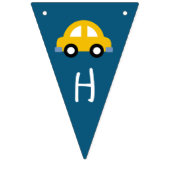 Auto's aangepaste verjaardagsbanner vlaggetjes (Tweede vlag)