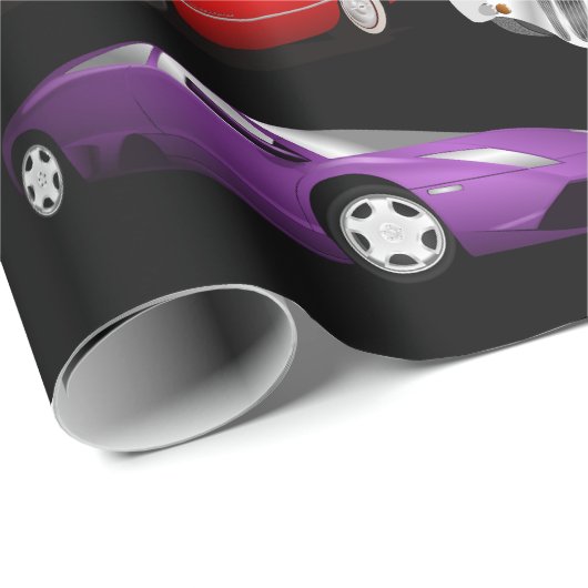 Auto's, auto's en auto's cadeaupapier (Rol Hoek)