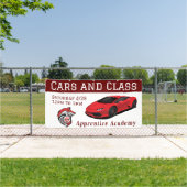 Auto's en banners van klasse (Insitu)